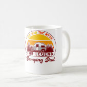 Mug Camping Dad Motorhome Caravan Camper Dad (Devant droit)