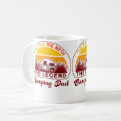 Mug Camping Dad Motorhome Caravan Camper Dad (Devant gauche)