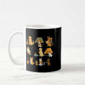 Mug Camping de chien Camper Aventure drôle Randonnée e (Gauche)