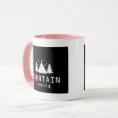 Mug camping de montagne (Devant gauche)
