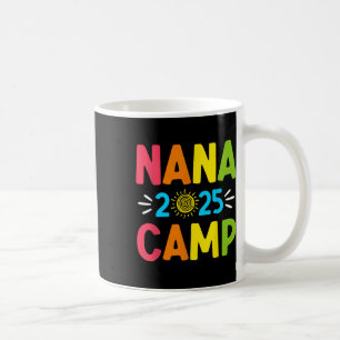 Mug Camping de Nana 2025 Vacances familiales Équipe de