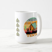 Mug Camping en tente (Devant droit)