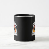 Mug Camping est ma saison préférée drôle slogan de cam (Centre)