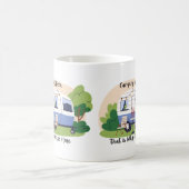 Mug Camping et bière sur une (Centre)