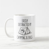 Mug Camping Et Chiens (Gauche)