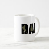 Mug Camping et père de randonneur randonnée (Devant droit)