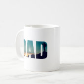 Mug Camping et père de randonneur randonnée (Devant gauche)