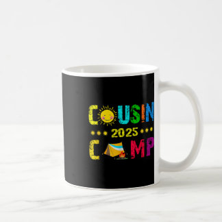 Mug Camping familial Vacances été Équipe Cousin Camp 2