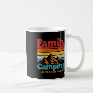 Mug Camping Famille Camping Chaos Unites Happy Camper 