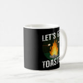 Mug Camping Feu De Campement Grillé (Devant droit)