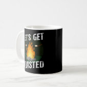 Mug Camping Feu De Campement Grillé (Devant gauche)