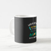 Mug Camping - Flip Flops Avec Fireball (Devant gauche)