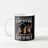 Mug Camping Gnome Hangout Avec Mes Gnomies Camping Feu (Gauche)