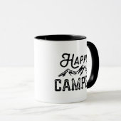 Mug Camping heureux (Devant droit)