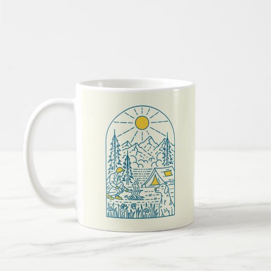 Mug Camping Life 2 (Gauche)