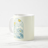 Mug Camping Life 3 (Devant gauche)