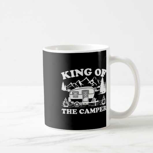Mug Camping Lover Camper Van King Du Camper (Droite)