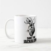 Mug Camping Lover Jackalope (Gauche)