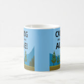 Mug Camping Me Fait Me Sentir Vivant Camping (Centre)