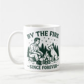 Mug Camping moderne au bord du feu (Gauche)