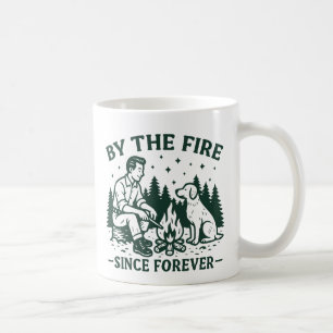 Mug Camping moderne au bord du feu