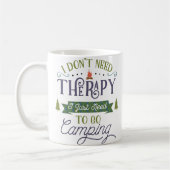 Mug Camping pas de thérapie (Gauche)