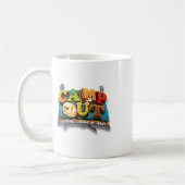 Mug Camping pour obtenir plus de Jésus. Un été cool ! (Gauche)