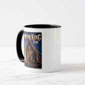 Mug Camping robuste King Papa (Devant gauche)