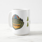 Mug Camping rustique (Devant gauche)