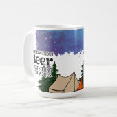 Mug Camping sans bière (Devant gauche)