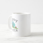 Mug Camping - Tee Camper Remorque de Camping heureux (Devant gauche)