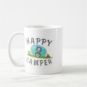 Mug Camping - Tee Camper Remorque de Camping heureux (Gauche)