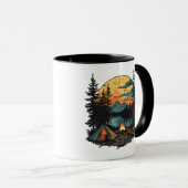 Mug Camping Tent in the Forest (Devant droit)