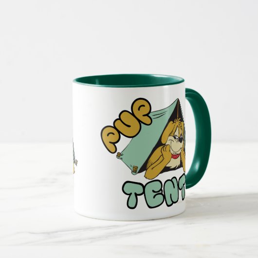 Mug Camping Tente Pup (Devant droit)