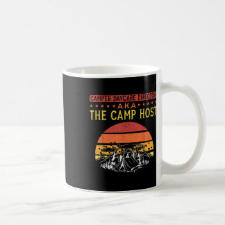 Mug Camping Terrain de camping Hôte de camp Tente Rétr