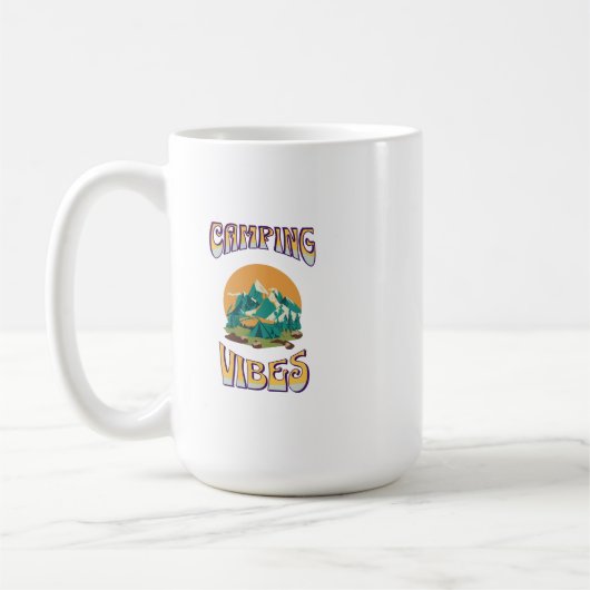Mug Camping théière à thème (Gauche)