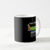 Mug Can I Lick It Periodic Table Chart Science Teacher (Devant droit)