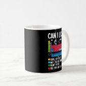 Mug Can I Lick It Periodic Table Funny Science Chemist (Devant droit)