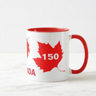 Mug Canada 150 ans anniversaire unique