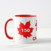 Mug Canada 150 ans anniversaire unique (Gauche)