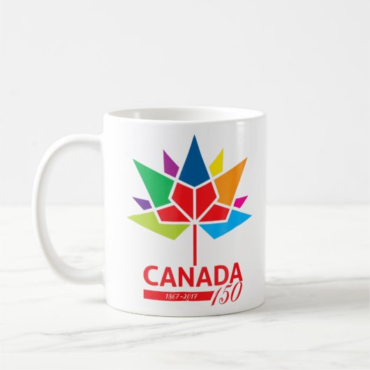 Mug Canada 150 ans Fête du Canada  (Gauche)