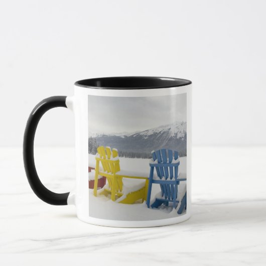 Mug Canada, Alberta, Jasper, Jasper NP. Fairmont (Gauche)