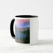 Mug Canada, Alberta, lac Moraine à l'aube, Banff (Devant gauche)