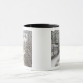 Mug Canada, Alberta. Train de neige VIA Rail entre (Centre)