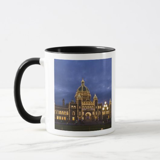 Mug CANADA, Colombie-Britannique, Victoria. Soirée, (Gauche)