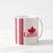 Mug Canada, douche drapeau (Devant droit)