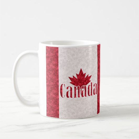 Mug Canada, douche drapeau (Gauche)
