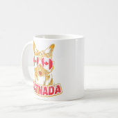 Mug Canada Fête canadienne des animaux de chats Canada (Devant gauche)