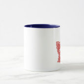 Mug Canada Feuille D'Érable Véritable Nord Fort Et Lib (Centre)