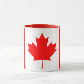 Mug Canada Flag Patriotic Maple Leaf Personalized (Centre)